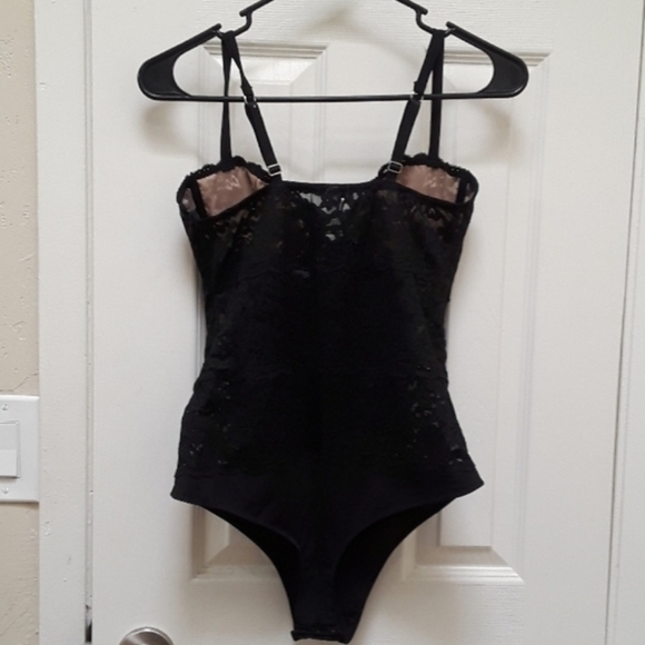 Fleur du mal Charlotte Lace Balconette Bodysuit - Picture 6 of 9